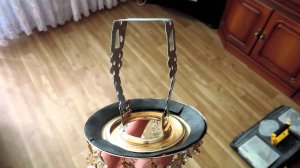 Установка светильника в натяжной потолок без платформы