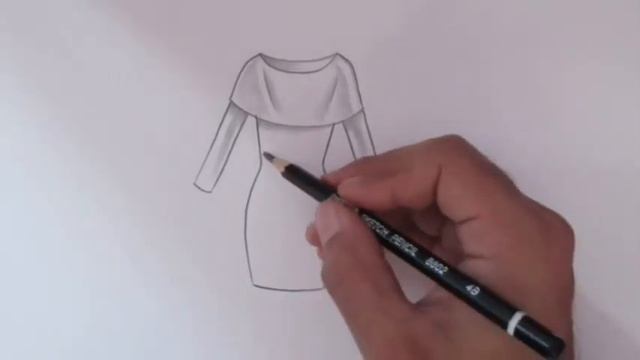 How to draw a beautiful girl dress drawing design easy for beginners drawing clothes(outfits)design смотреть онлайн