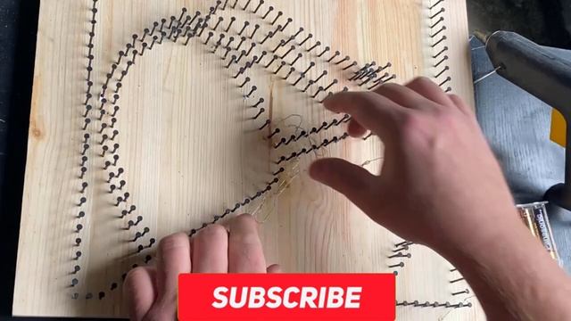 String Art Horse | Home Decor | DIY | Image of a Horse With a String смотреть онлайн