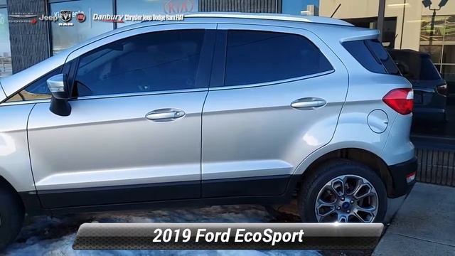 Used 2019 Ford EcoSport Titanium, Danbury, CT K6229 смотреть онлайн