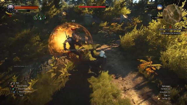 The Witcher 3 | The Cat Versus The Wolf | Gaeten смотреть онлайн