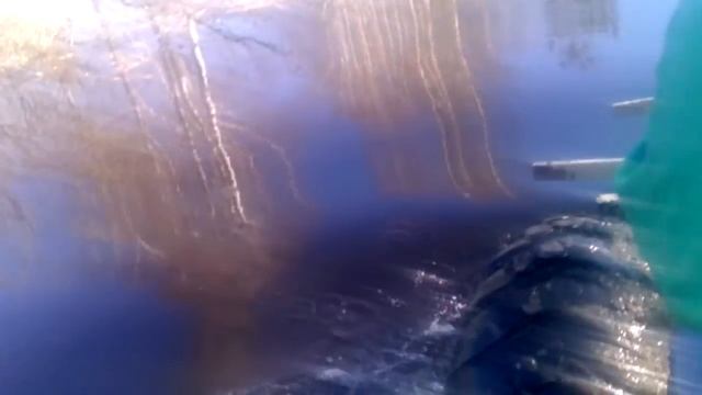 Болотоход. Самодельный плавающий болотоход, глазами пассажира. смотреть онлайн