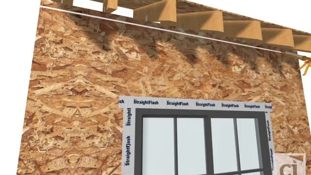 Window Install BEFORE DuPont™ Tyvek® Weather Barrier