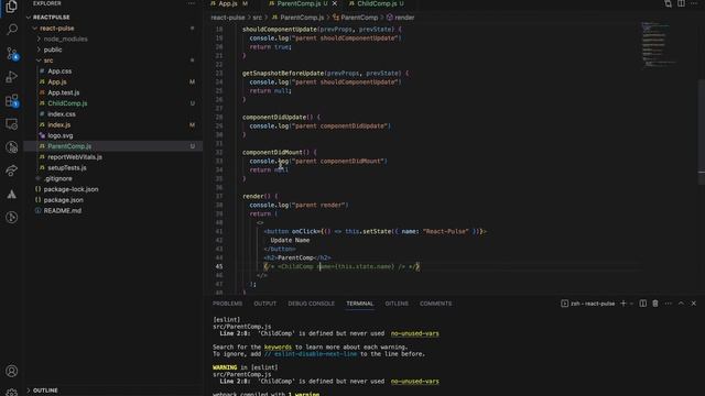 ReactJS Tutorial in Hindi #15 - Component Updating Lifecycle Methods - Part 2 смотреть онлайн