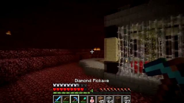 Lets play Minecraft: Single player: Episode: #16. "Nether garden, and dragon cage" смотреть онлайн