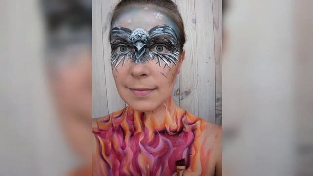 Трехглазый ворон. Game Of Thrones Аквагрим Ворон