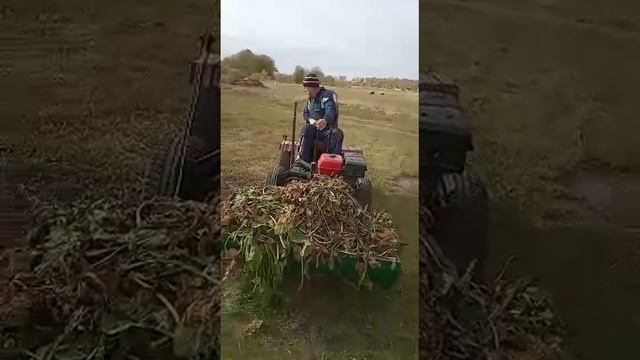 Мини трактор с ковшом смотреть онлайн