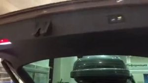 Новый Тигуан 2017 года. Работа крышки багажника