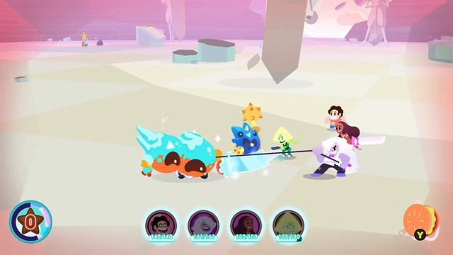 Steven Universe Save The Light Ancient Sky Arena 100% Complete Play though смотреть онлайн
