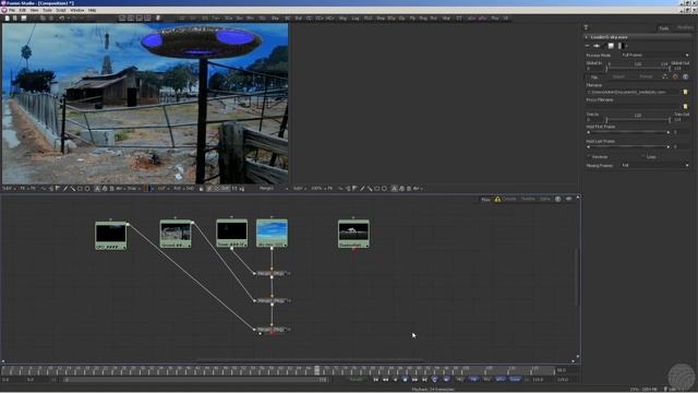 Node Compositing in Davinci Resolve Fusion смотреть онлайн