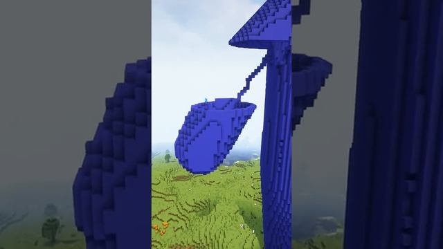 BLUE RAINBOW FRIENDS BUILD IN MINECRAFT смотреть онлайн