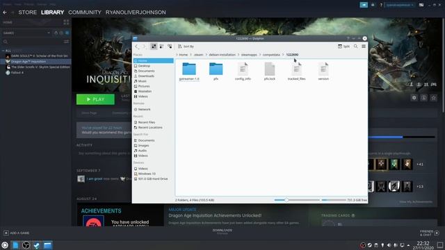 "Installing and Playing Dragon Age: Inquisition on Linux - Step-by-Step Tutorial" смотреть онлайн
