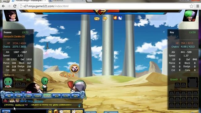 Pockie Ninja : Zaraki Kenpachi New Secret Technique смотреть онлайн