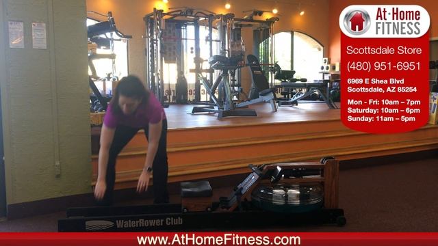 AtHomeFitness.com Scottsdale - Water Rower Club Product Review смотреть онлайн