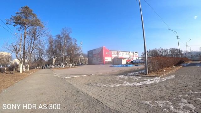 Первая тестовая видео съёмка. SONY HDR AS 300. 13.12.2020г смотреть онлайн
