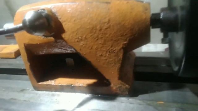 Ремонт пиноли задней бабки. Лопнул фланец гайки. смотреть онлайн