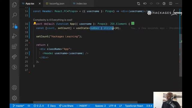 Build safer applications: Using TypeScript with React | Hacklunch смотреть онлайн