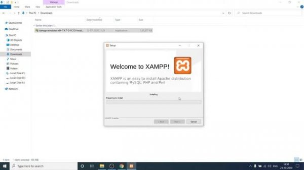 Installing XAMPP on Windows 10 | Install Apache2, MySQL, PHPMyAdmin and PHP on Windows using XAMPP
