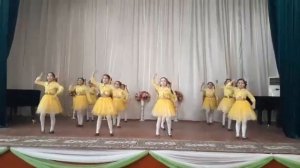 Современный  танец.  "Я рисую солнце"