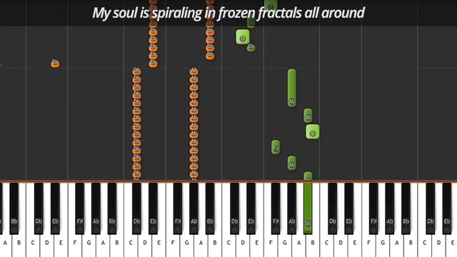 How To Play "Let It Go" Idina Menzel (Part 4 of 5) смотреть онлайн