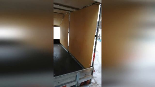 Как обшить прицеп, фургон или газель фанерой под тентом своими руками? смотреть онлайн