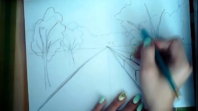 Линейная и воздушная перспектива для 6 класса смотреть онлайн