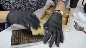 201 Битумный воск и штампы морилкой