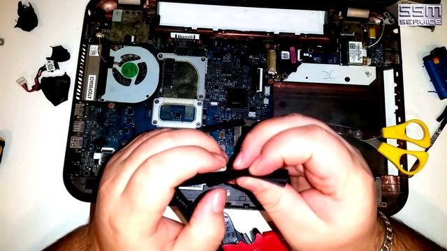 Ремонт и восстановление штекера блока питания - зарядки ноутбука Dell смотреть онлайн