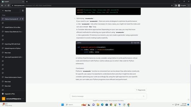 Why is Python s enumerate so slow смотреть онлайн