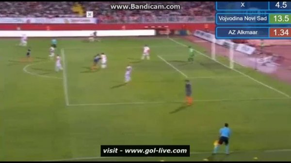 Stijn Wuytens Goal HD - Vojvodina 0-1 AZ - 18.05.2016 HD