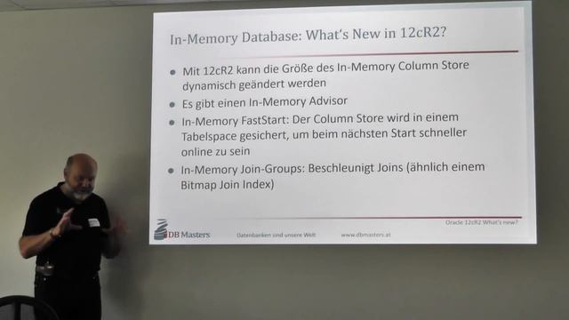 ORACLE 12C DATENBANK - WHAT´S NEW IN 12.2? смотреть онлайн