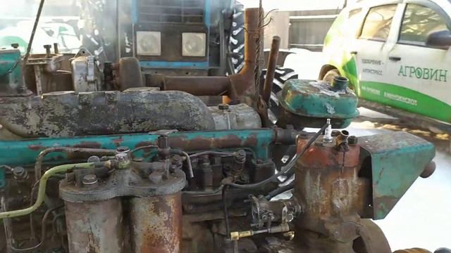 Запуск Двигателя СМД-22 ООО "Заповедник" смотреть онлайн