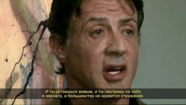 Sylvester Stallone Analyzing His Michael Jackson Painting