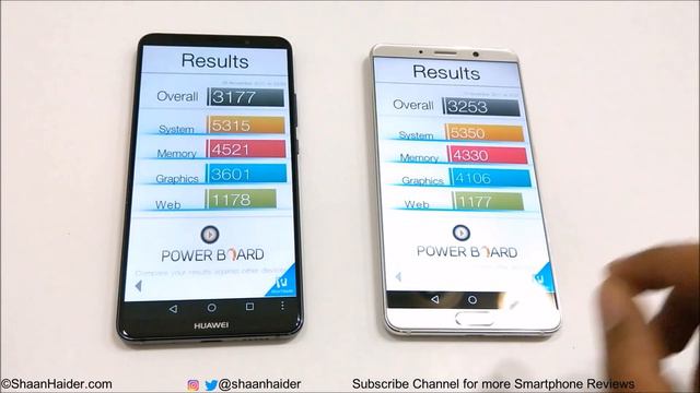 Huawei Mate 10 vs Huawei Mate 10 PRO - SPEED TEST смотреть онлайн