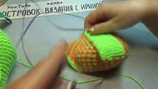 #395. ТАПОЧКИ СПИЦАМИ "МОРКОВОЧКИ" без швов ,на двух спицах смотреть онлайн