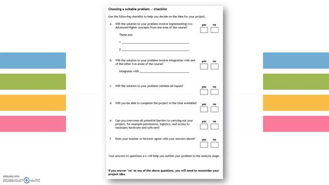 Advanced Higher Computing Science Project Introduction смотреть онлайн