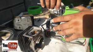 Замена двигателя на мотокосе