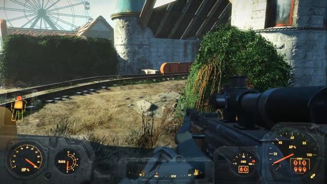 Хорошая концовка, Финал, убийство главарей, Квантовая броня X-01, DLC Nuka-World к Fallout 4 # 7 смотреть онлайн