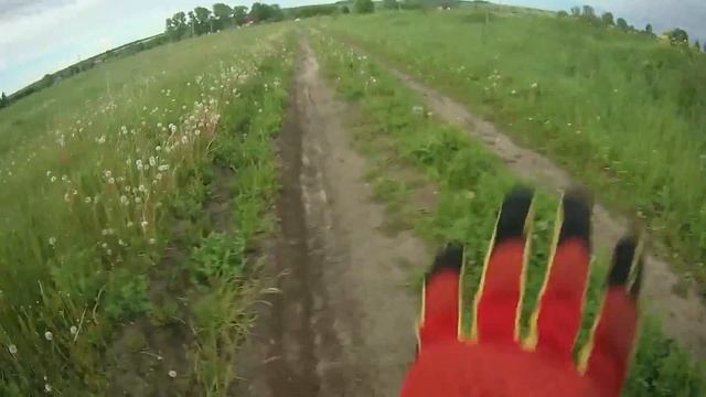 Снова упал и отломал ручку сцепления )) смотреть онлайн