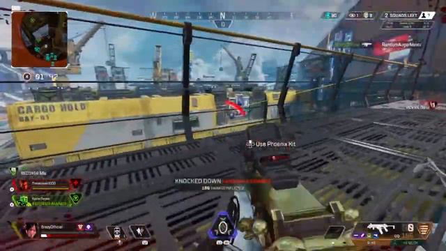 Popped a Phoenix and squad wiped for the win! I Apex Legends смотреть онлайн