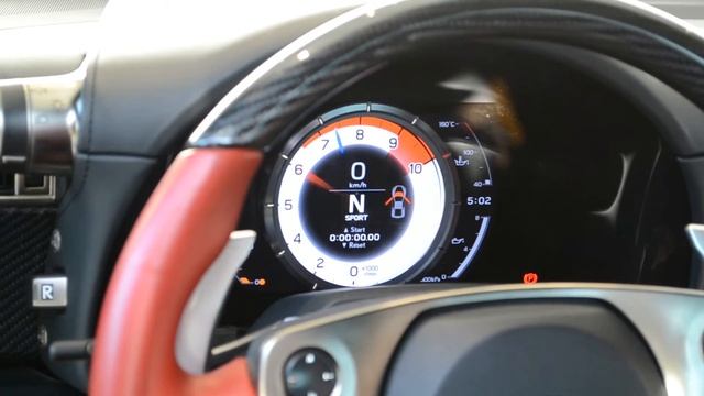 Lexus LFA throttle response смотреть онлайн