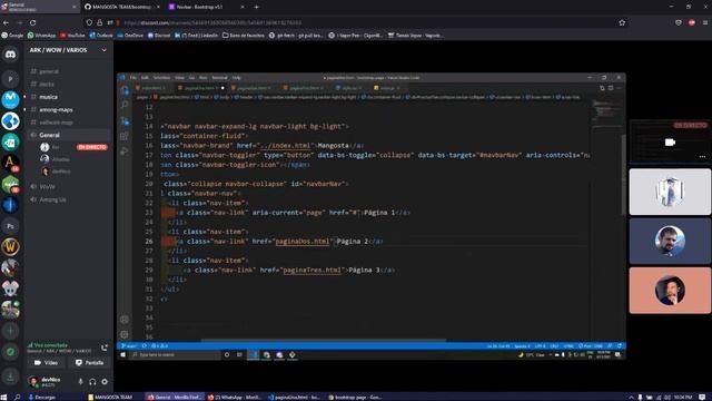 MANGOSTA-TEAM / #1 / html - bootstrap (navbar) - git смотреть онлайн