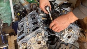 Капитальный ремонт ДВС 6G74 GDI . Mitsubishi Pajero. Терминатор