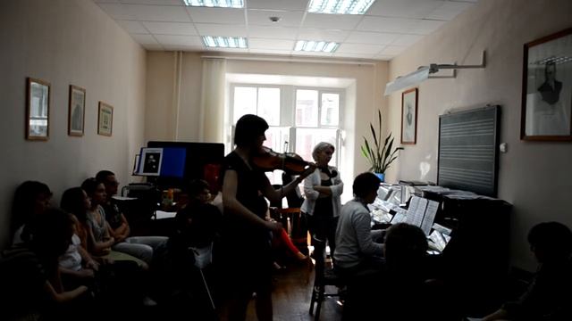 Ярослава Балянина и Василий Степанов-Андрей Рубцов "Adagio soave" для альта и фортепиано. смотреть онлайн