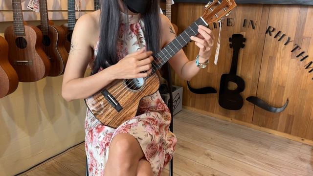 【Uke Beat】Uma UK-35ST｜Hawai’i Aloha｜烏克麗麗試琴影片 смотреть онлайн