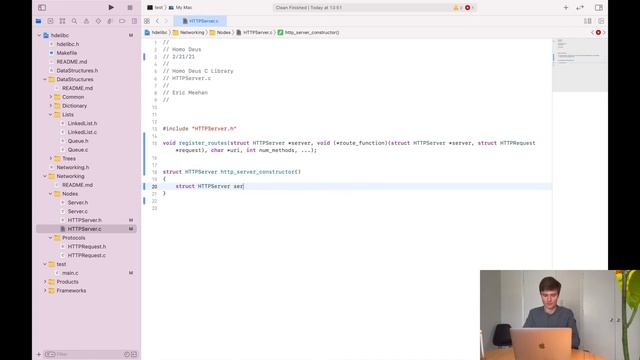 Routes on a Web Server in C смотреть онлайн