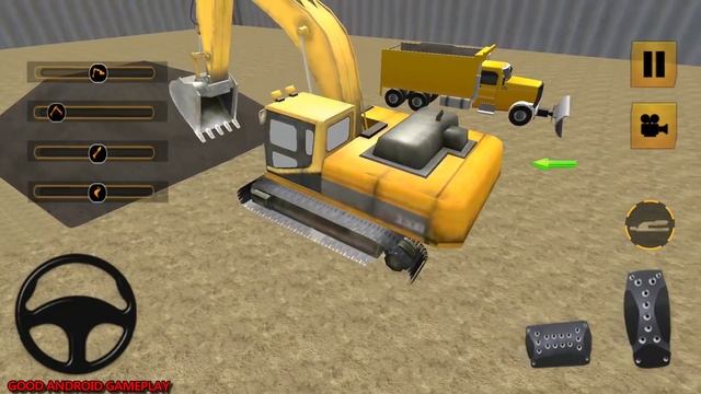 School Construction Site -Tower Crane Operator Sim Machine Android GamePlay FHD смотреть онлайн