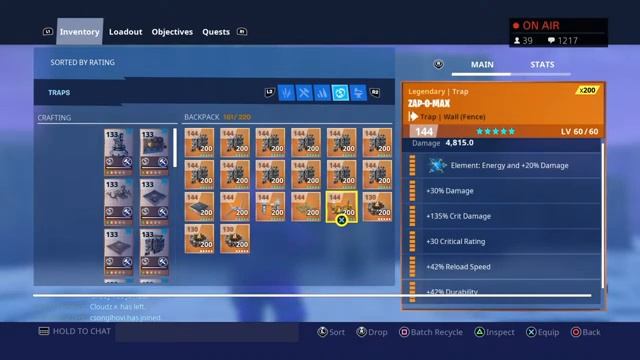*Live* Fortnite Save The World 144 Trap And Gun Grab And Go Giveaway #Fortnite #STW #Giveaway смотреть онлайн