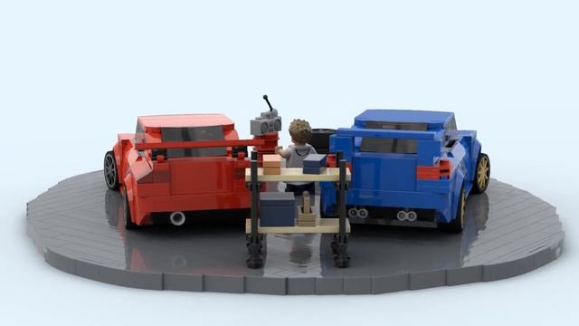 LEGO WRX STi Garage смотреть онлайн