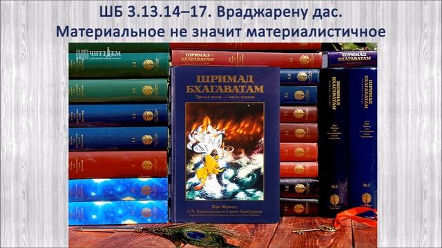 ШБ 3.13.14–17. Враджарену д. Материальное не значит материалистичное смотреть онлайн